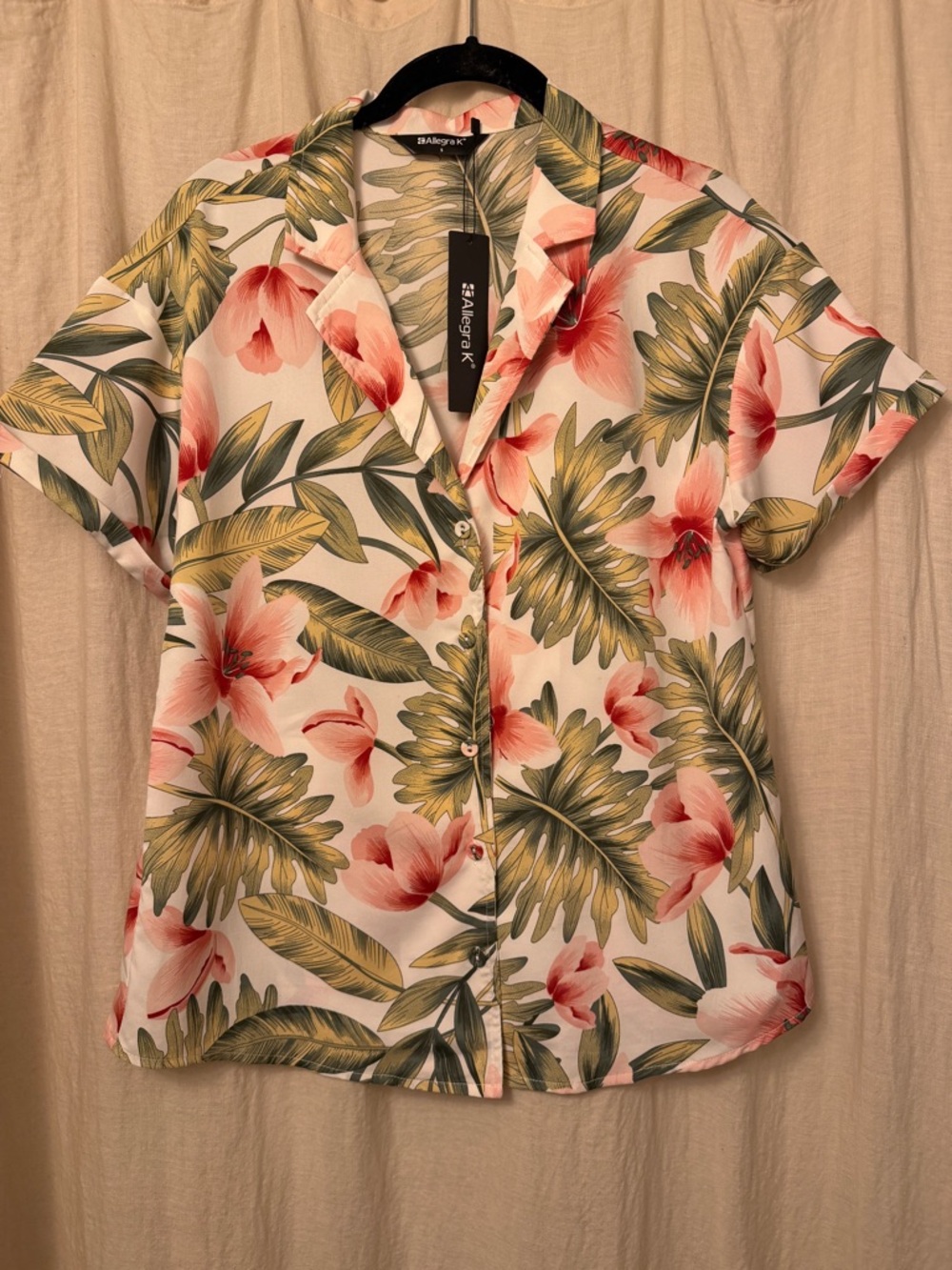 Tropical Print Shirt - Picture 6 of 10